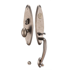 American Middle East ANSI Standard Classical Style Handleset Zinc Alloy Handle Active Dummy Entrance Door Lock