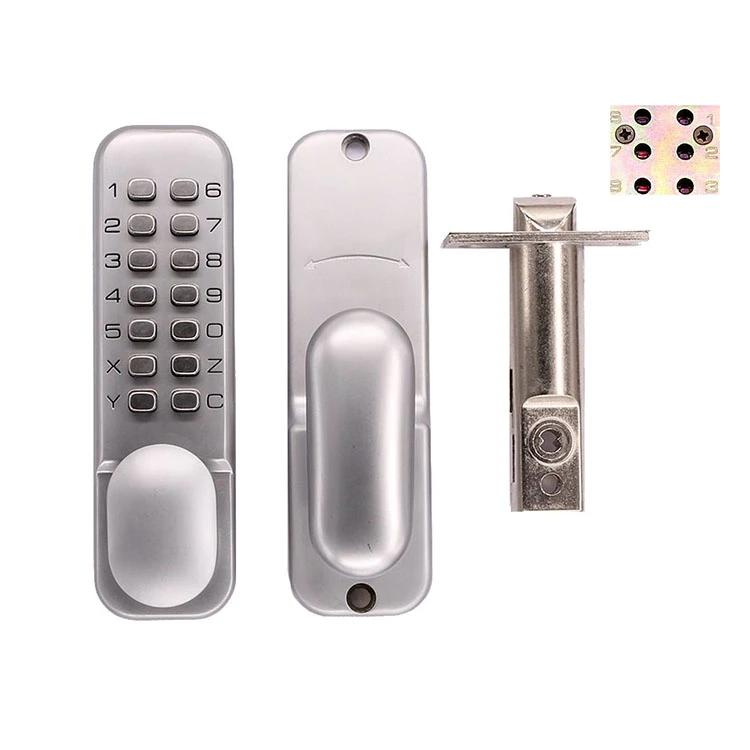 Digital Password Door Lock Mechanical Code Keyless Entry Door Lock With Waterproof