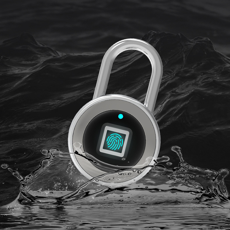 Waterproof Smart Fingerprint App Electronic Door Padlock