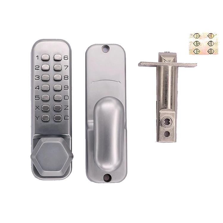 Mechanical Push Button Keyless Keypad Pin Code Entry Password Gate Door Lock