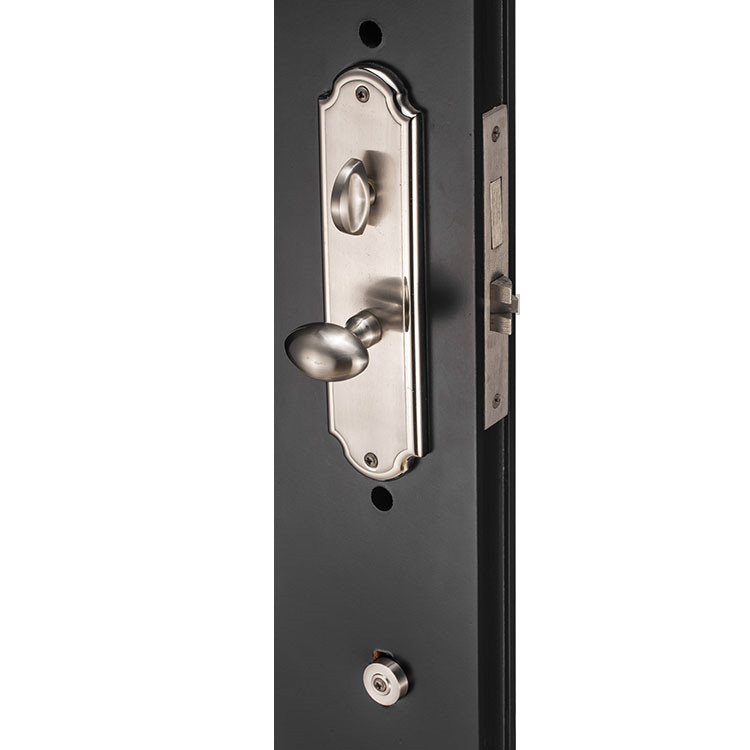 Modern Home Safety Sliding Door Handle Industrial Brass Mortise Lever Entrance Door Lock