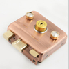 Night Latch Lock Deadbolt Lock Daf Rim Lock with Brass Cylinder for Door