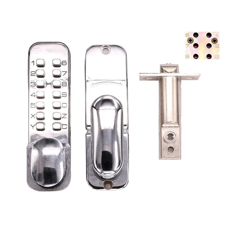Durable No Power Supply Keyless Waterproof-Fireproof Mechanical Code Door Lock
