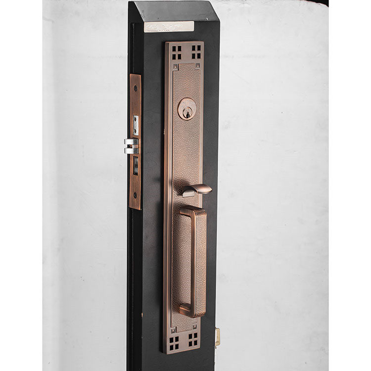 Dim Antique Copper zinc alloy entry door lock luxury designed style entrance door locks