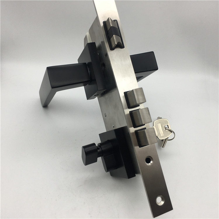 Black Factory Directly Supply Security Door Locks Best Quality Door Handle Lock Cylinder