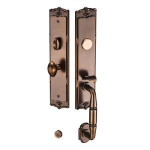 DAC Zinc Alloy Solid Front Door Lock Set Entry Door Key Handles Locksets And Cylinders