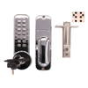 No Power Supply Waterproof-Fireproof Mechanical Key and Code Door Lock