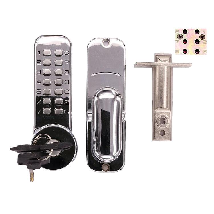 Sample Provide Keyless Digital Combination Push Button Security Door Lock Zinc Alloy Mechanical Code Lock