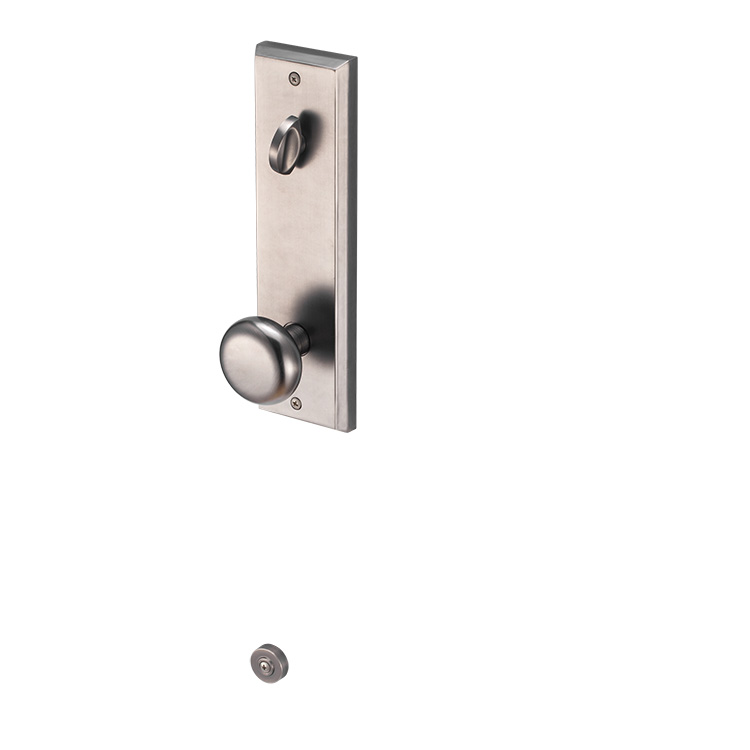 Golden Elegant Deadbolt Cylinder Grip Handle Handleset Mortise Door Lock for Exterior Door