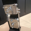 American Style Brass Cylinder Stainless Steel Rim Lock for Entrance Door 