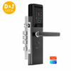 Full Set Keyless Entry Door Lock Tuya Modern Elegant Door With Smart Lock Convenient Apartment Door Lock