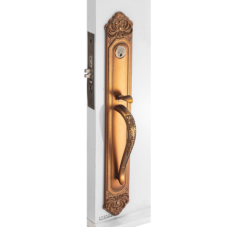  High Quality YB Solid Zinc Alloy Security Home Main Entry Mortise Lever Door Handle Lock Set