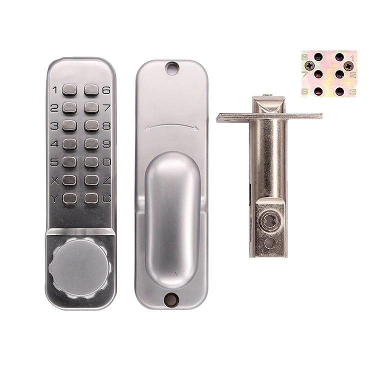 No Power Supply Keyless Waterproof-Fireproof Mechanical Code Door Lock