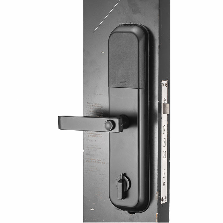 Hotal Card And Key Safe Smart Home Security Digital Intelligent Password Electronic Fingerprint Handle Combination Door Lock