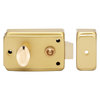 American Style Brass Cylinder Stainless Steel Rim Lock for Entrance Door 