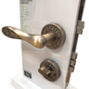Zinc Alloy Door Lock European Style Bedroom Door Handle Lock Interior Lock