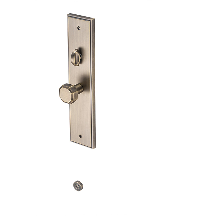 DAB Solid Zinc Alloy Classical Style Antique Mortise Times Square Entry Door Lock Handleset