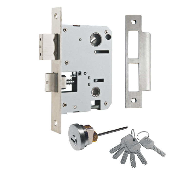 Patent Certificate Fire Proof Certificate OEM AB ET Heavy Duty Grip Handle Set Keyed Entry Door Lock for South America