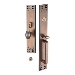  Dim Antique Copper zinc alloy entry door lock luxury designed style door lock for entry door