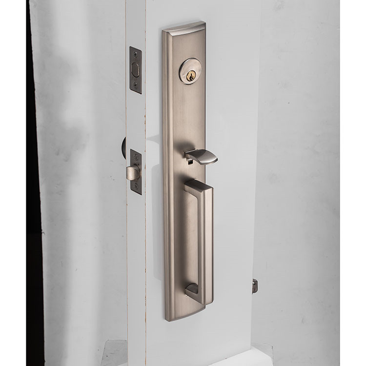 SN NP Solid Zinc Alloy And Stainless Steel Security Door Hardware American Door Handle Locks 