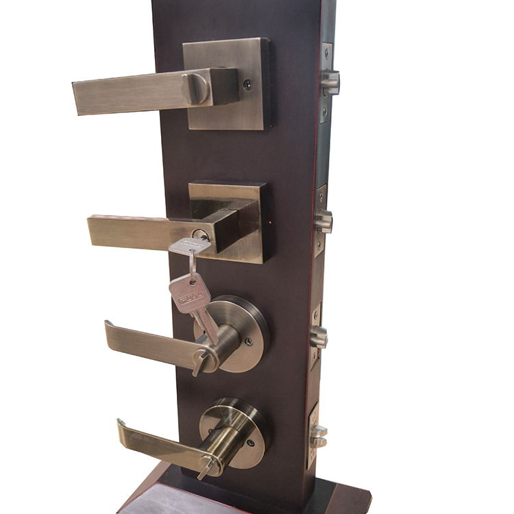 Tubular Lever Handle Lockset Door Lock Klamka Z Zamkiem