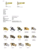 Popular in South American Stainless Steel Cylindrical Knob Wooden Door Lock for Door Hardware